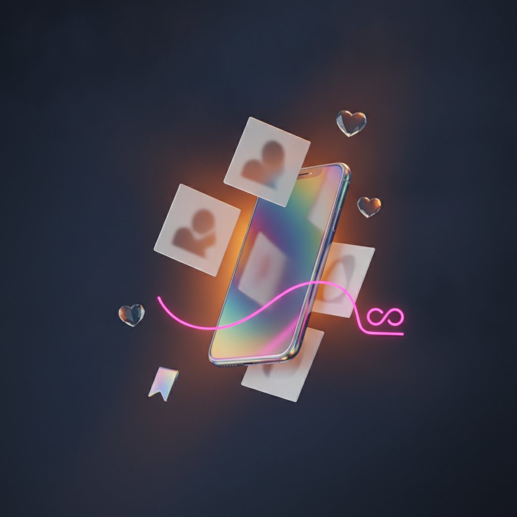 Instagram beslemesi mockup