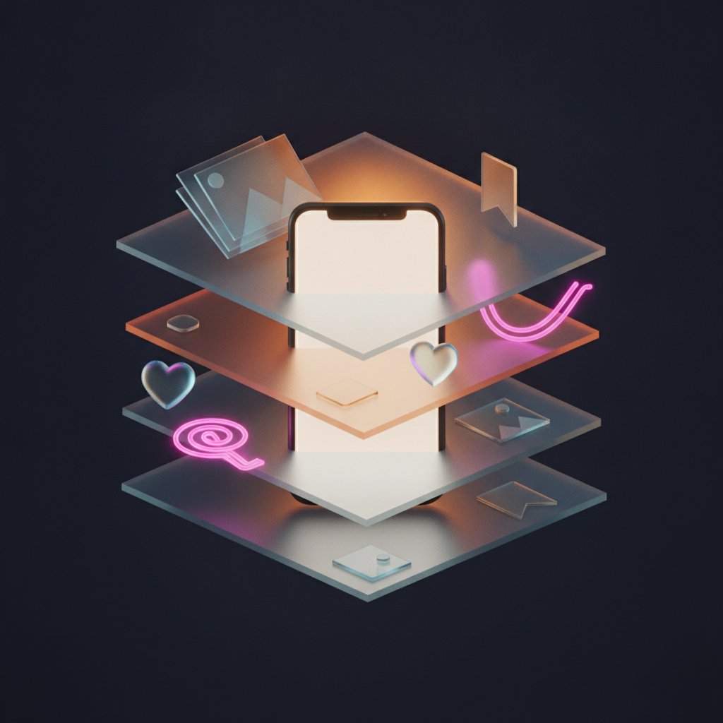 Instagram beslemesi mockup