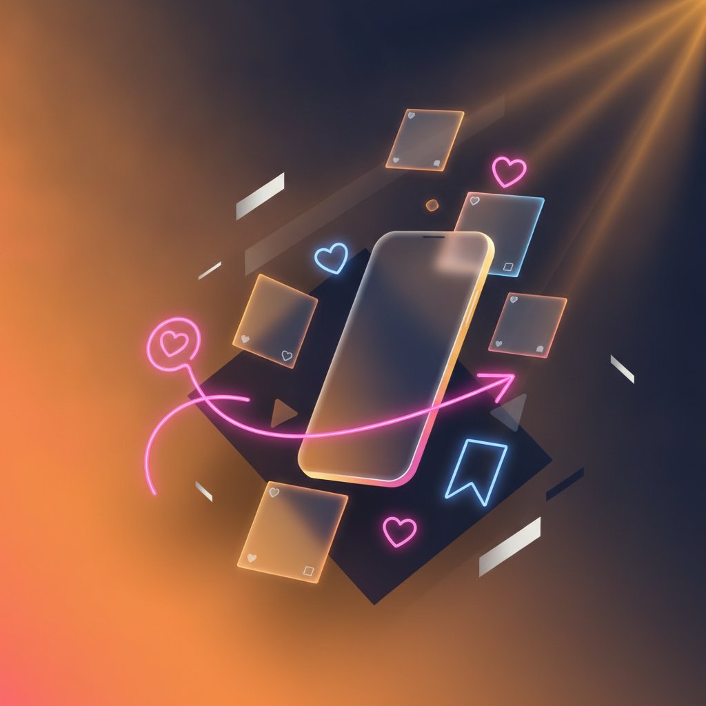Instagram beslemesi mockup