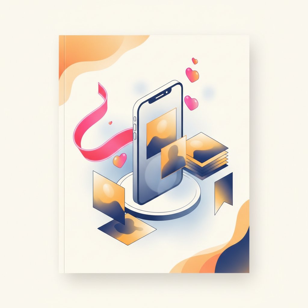 Instagram beslemesi mockup