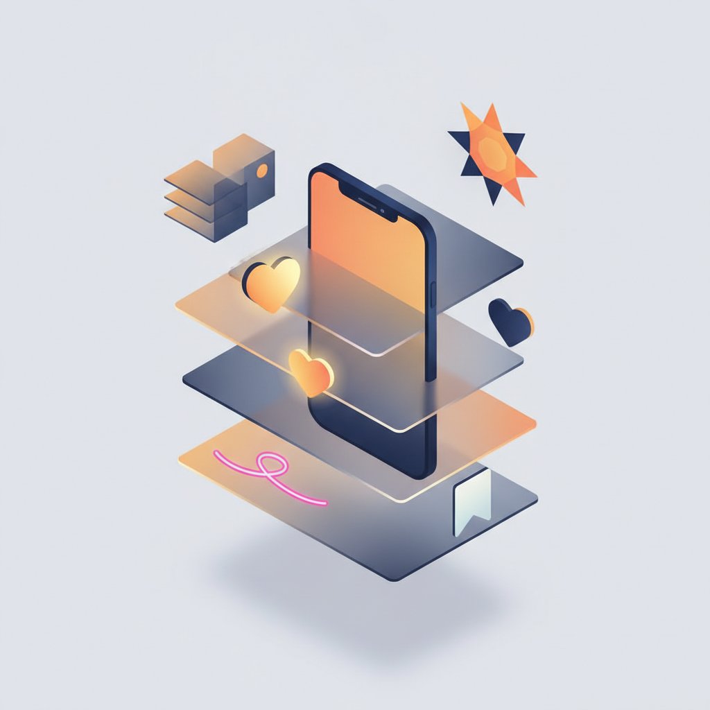 Instagram beslemesi mockup