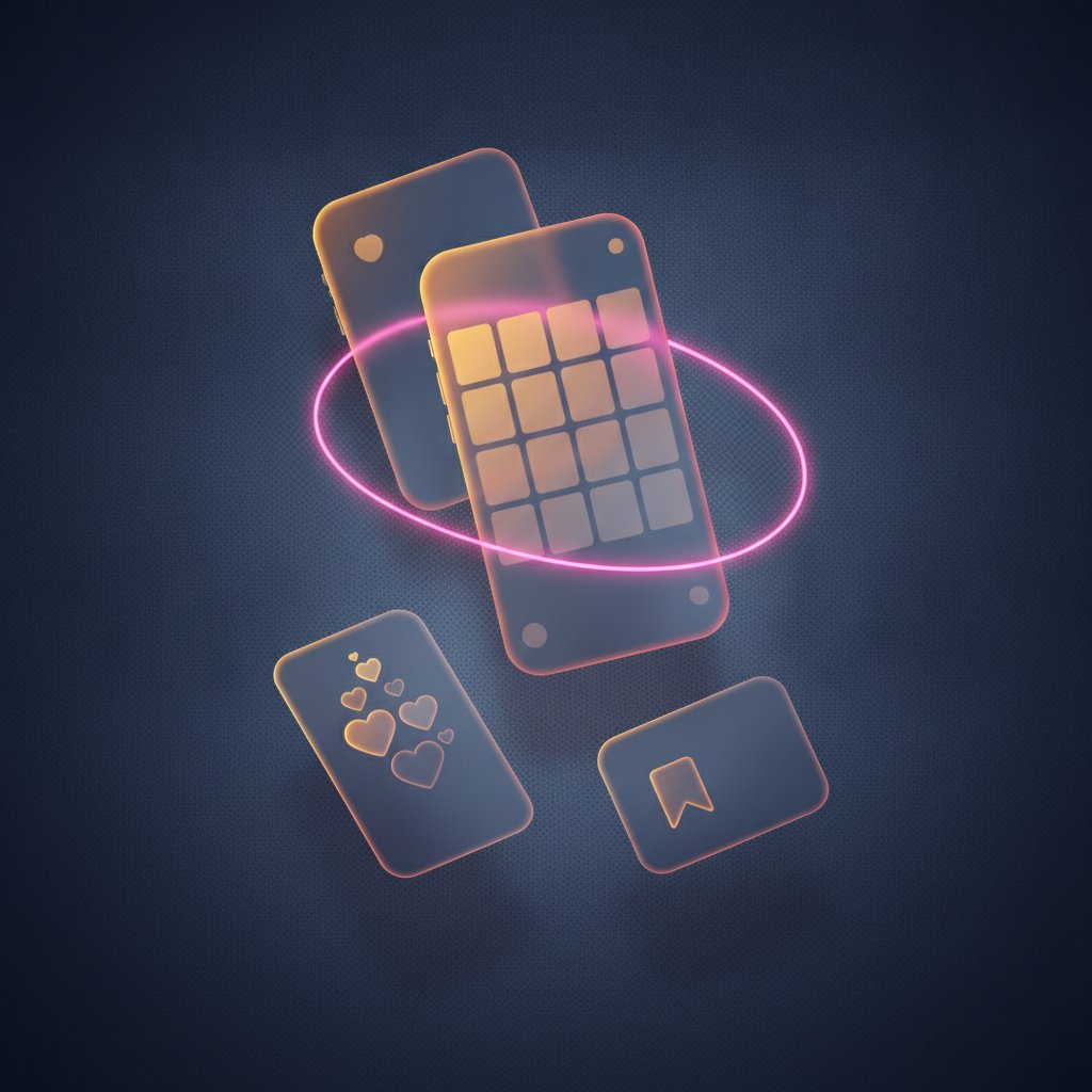 Instagram beslemesi mockup