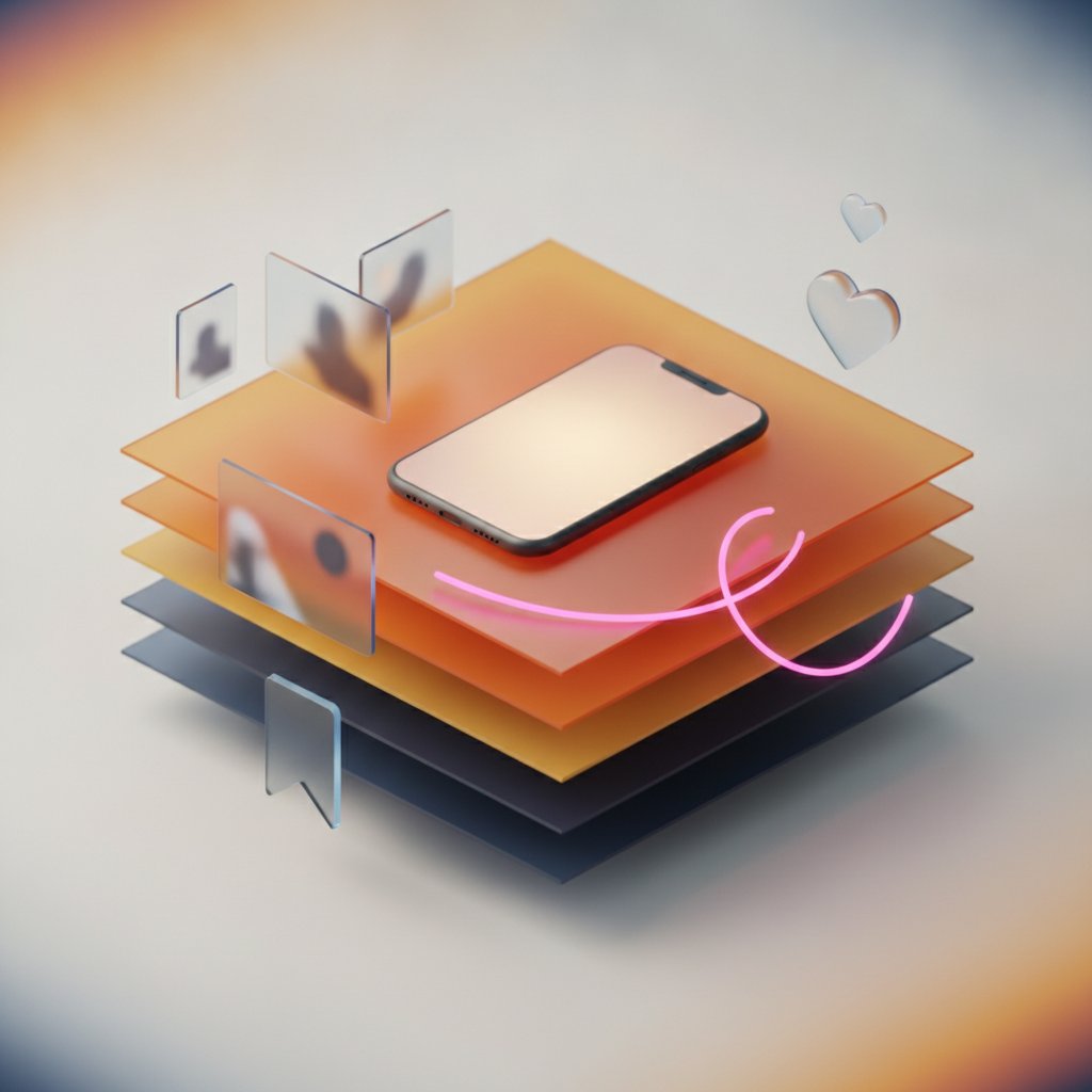 Instagram beslemesi mockup