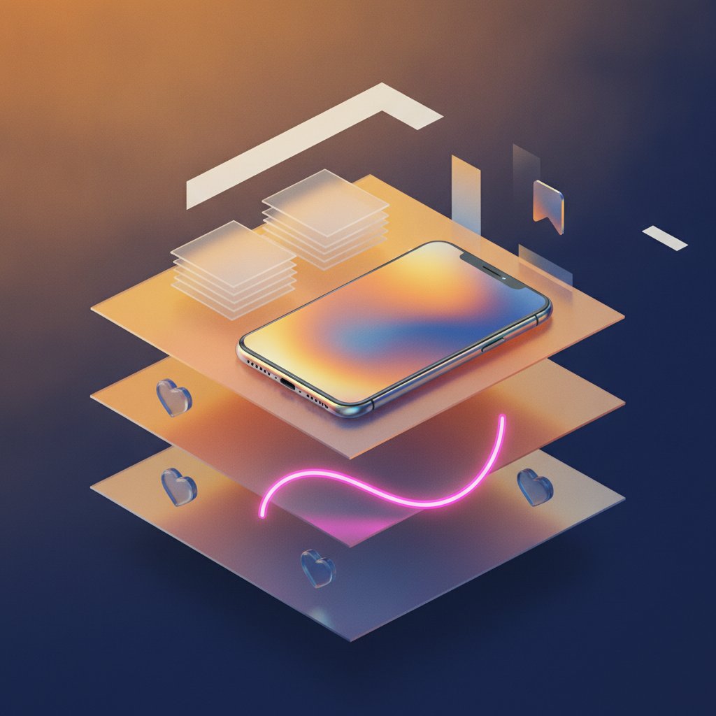 Instagram beslemesi mockup