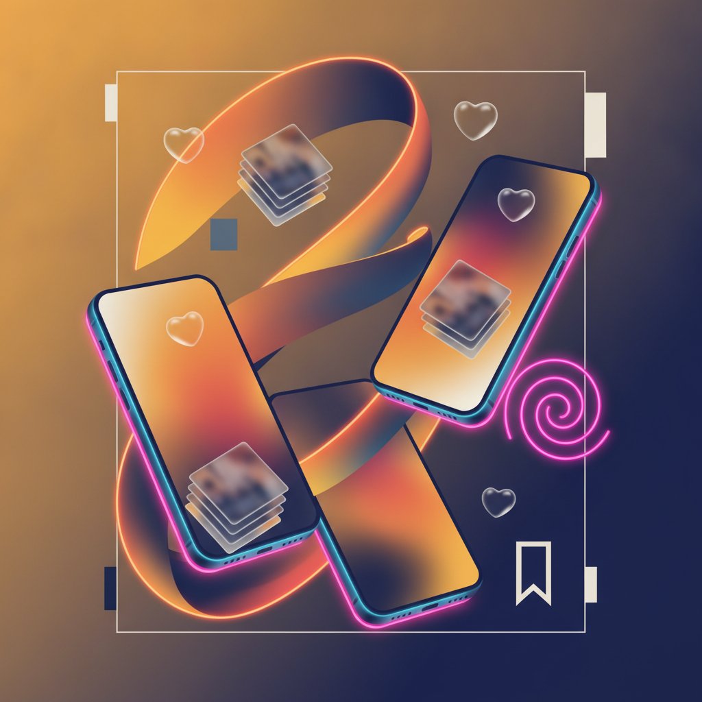 Instagram beslemesi mockup