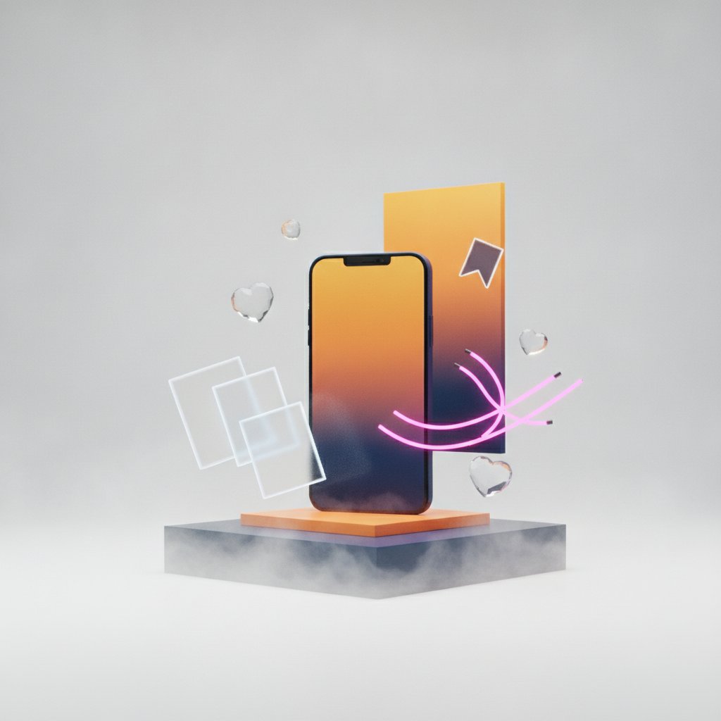 Instagram beslemesi mockup
