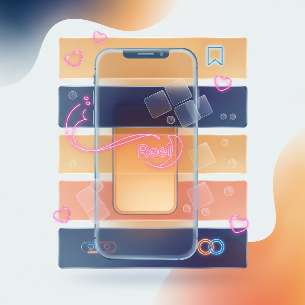 Instagram beslemesi mockup