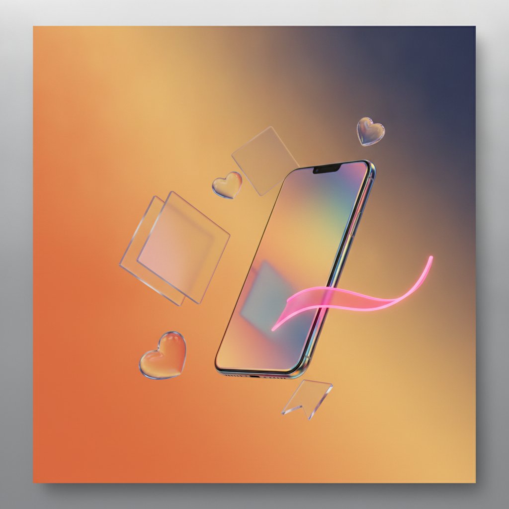 Instagram beslemesi mockup