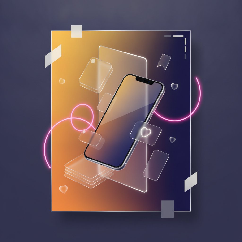 Instagram beslemesi mockup