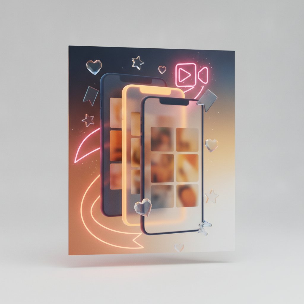 Instagram beslemesi mockup