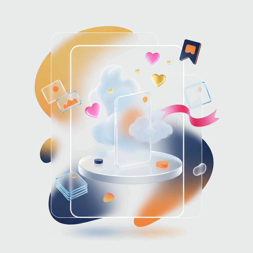 Instagram beslemesi mockup