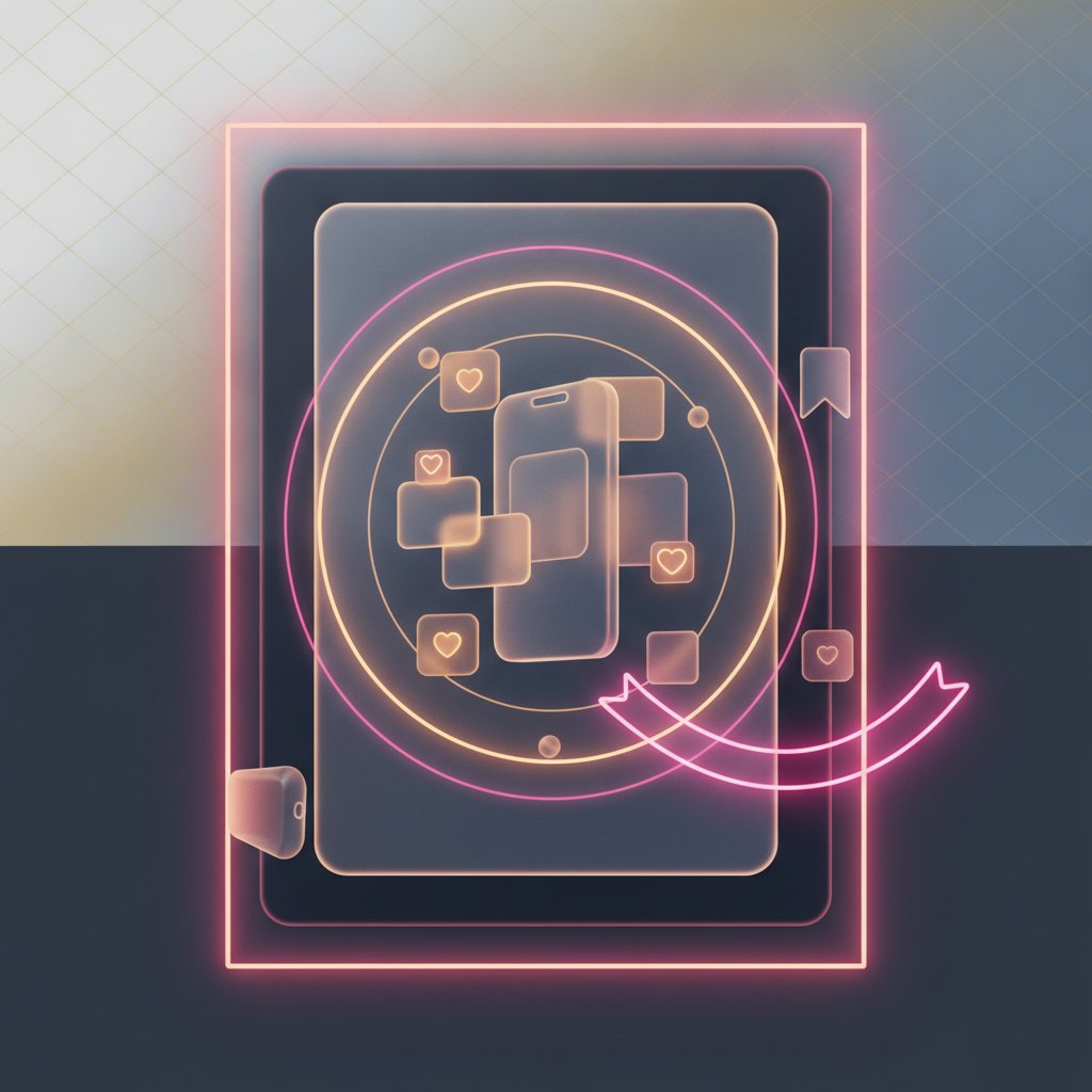 Instagram beslemesi mockup
