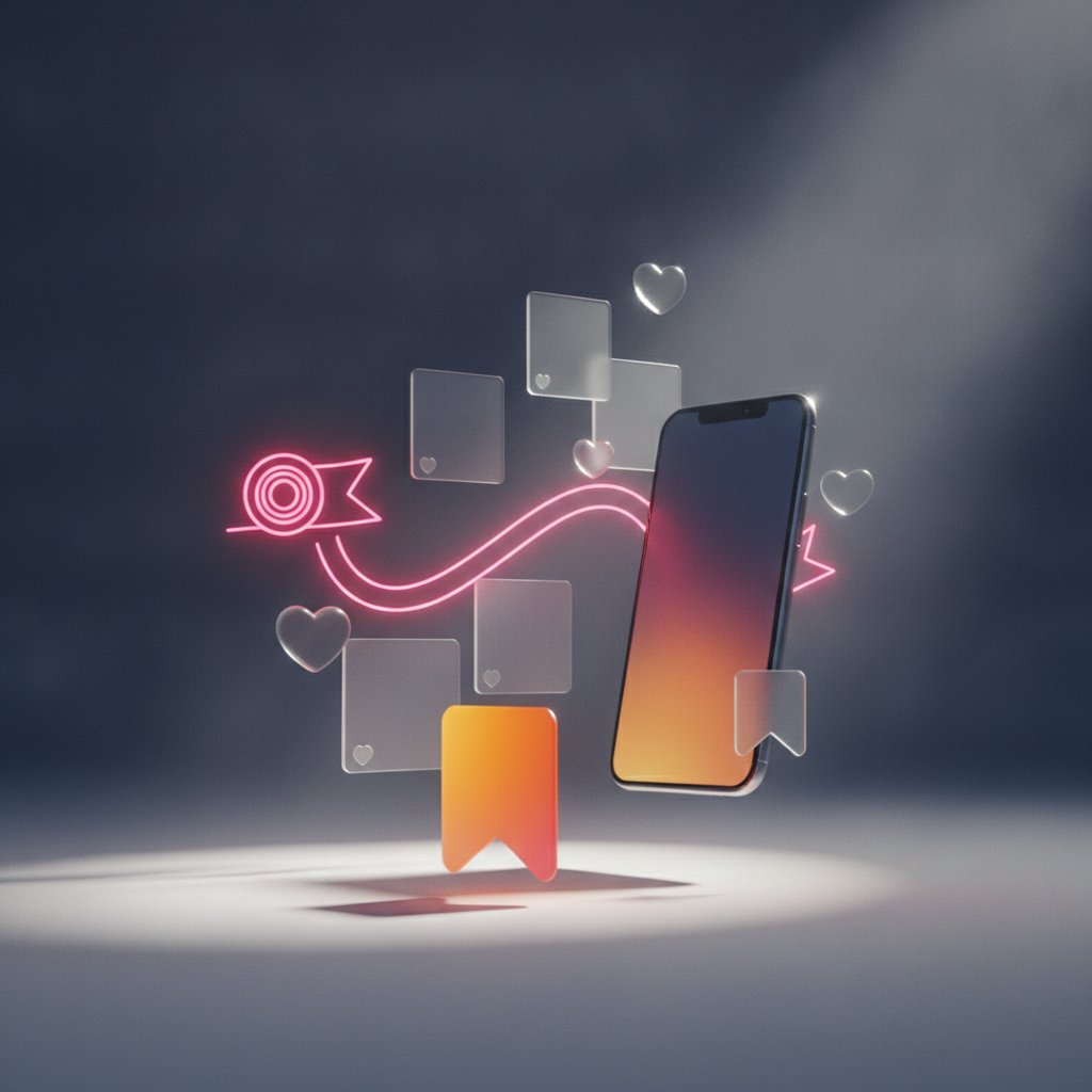 Instagram beslemesi mockup
