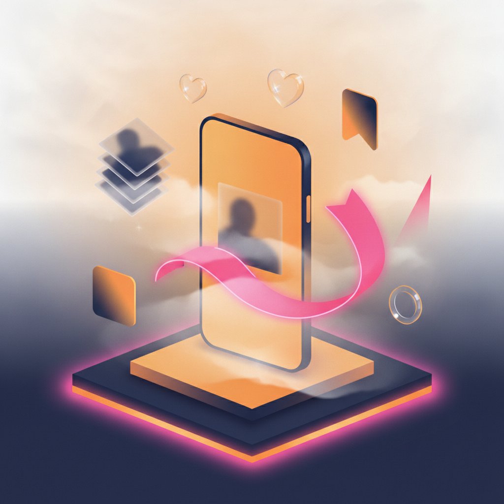 Instagram beslemesi mockup