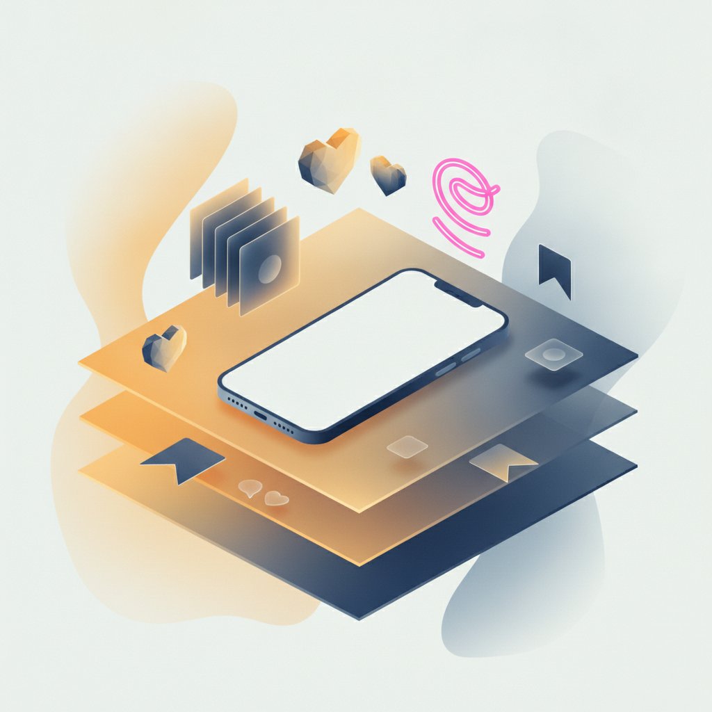 Instagram beslemesi mockup