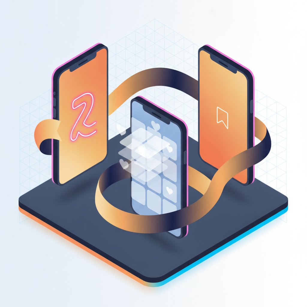 Instagram beslemesi mockup