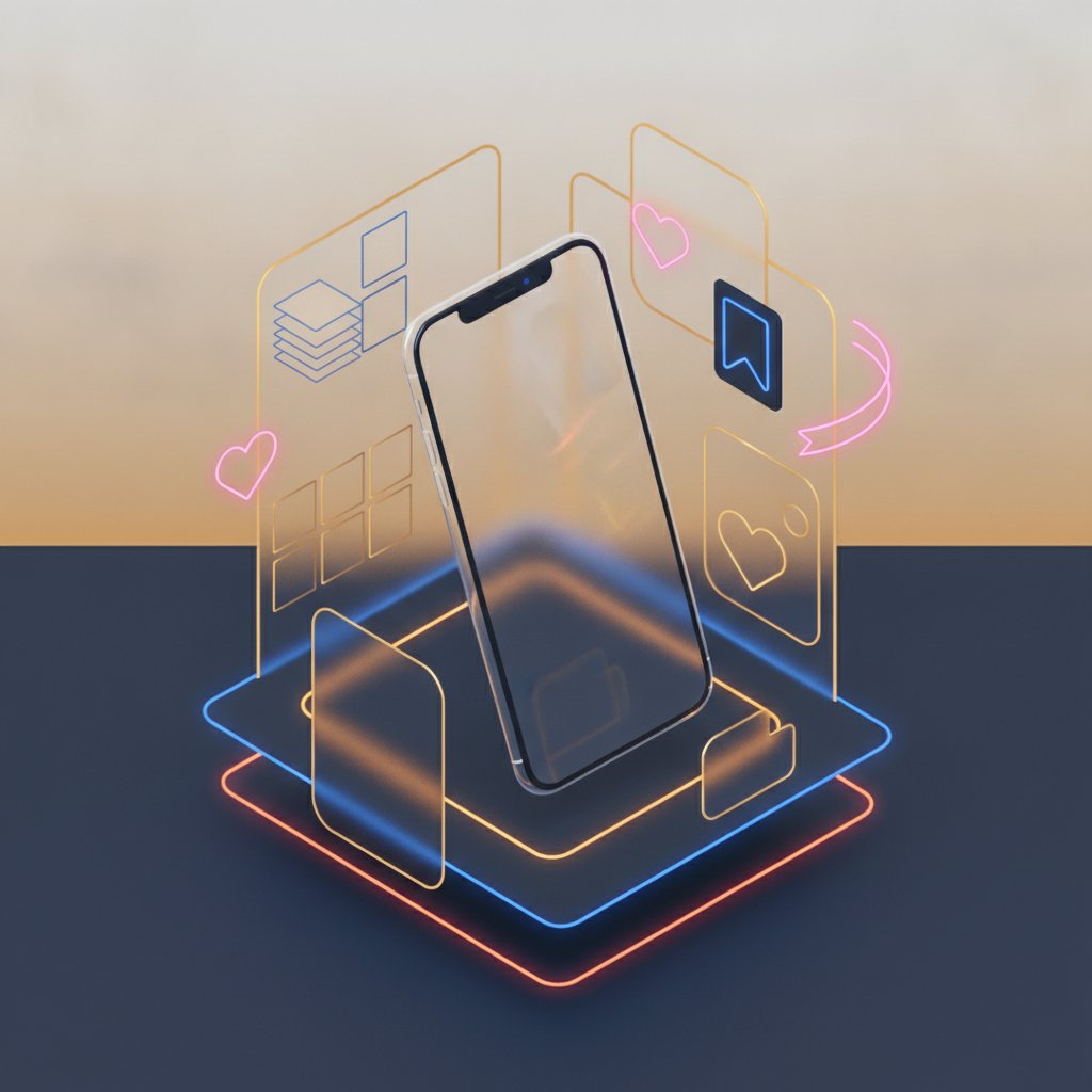 Instagram beslemesi mockup