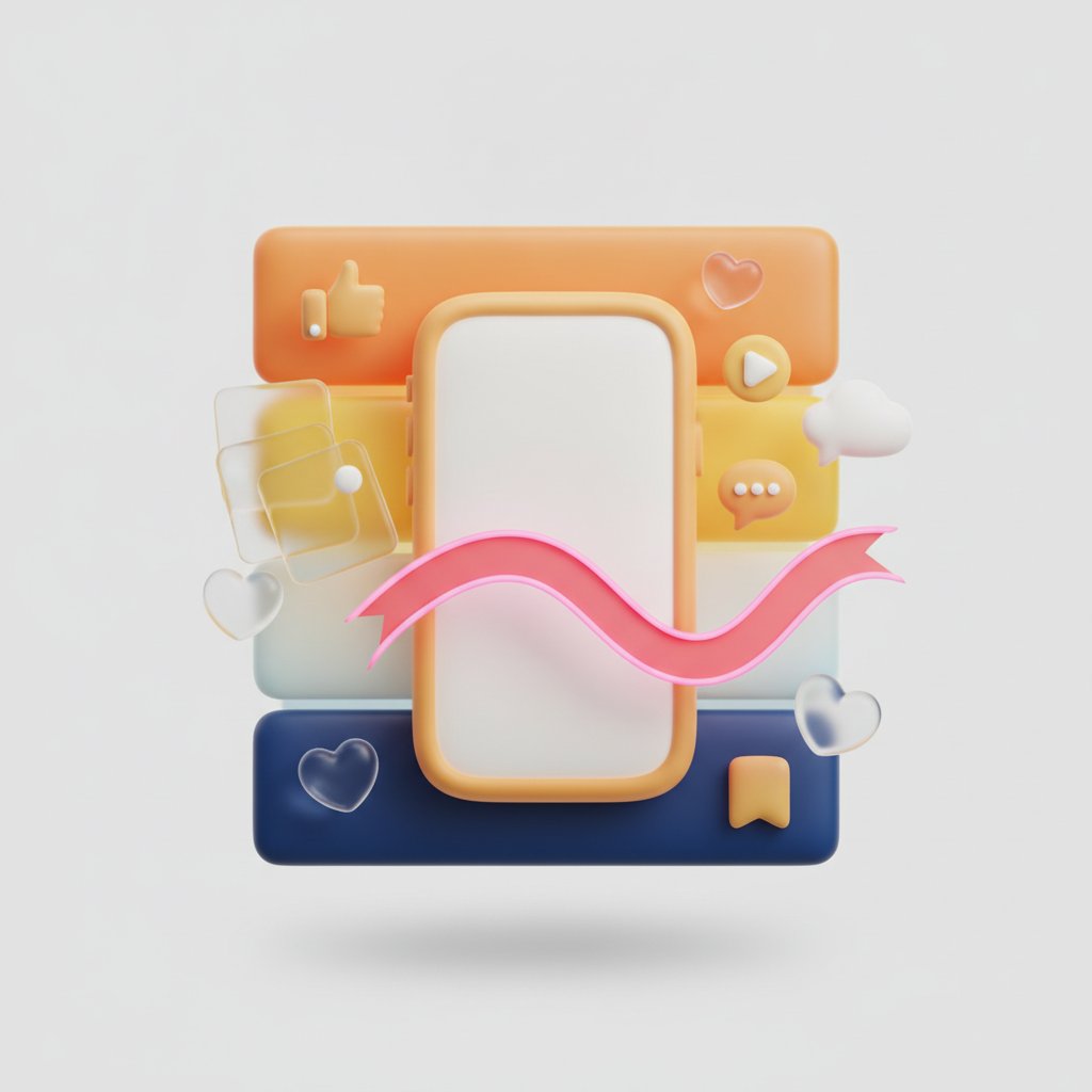 Instagram beslemesi mockup