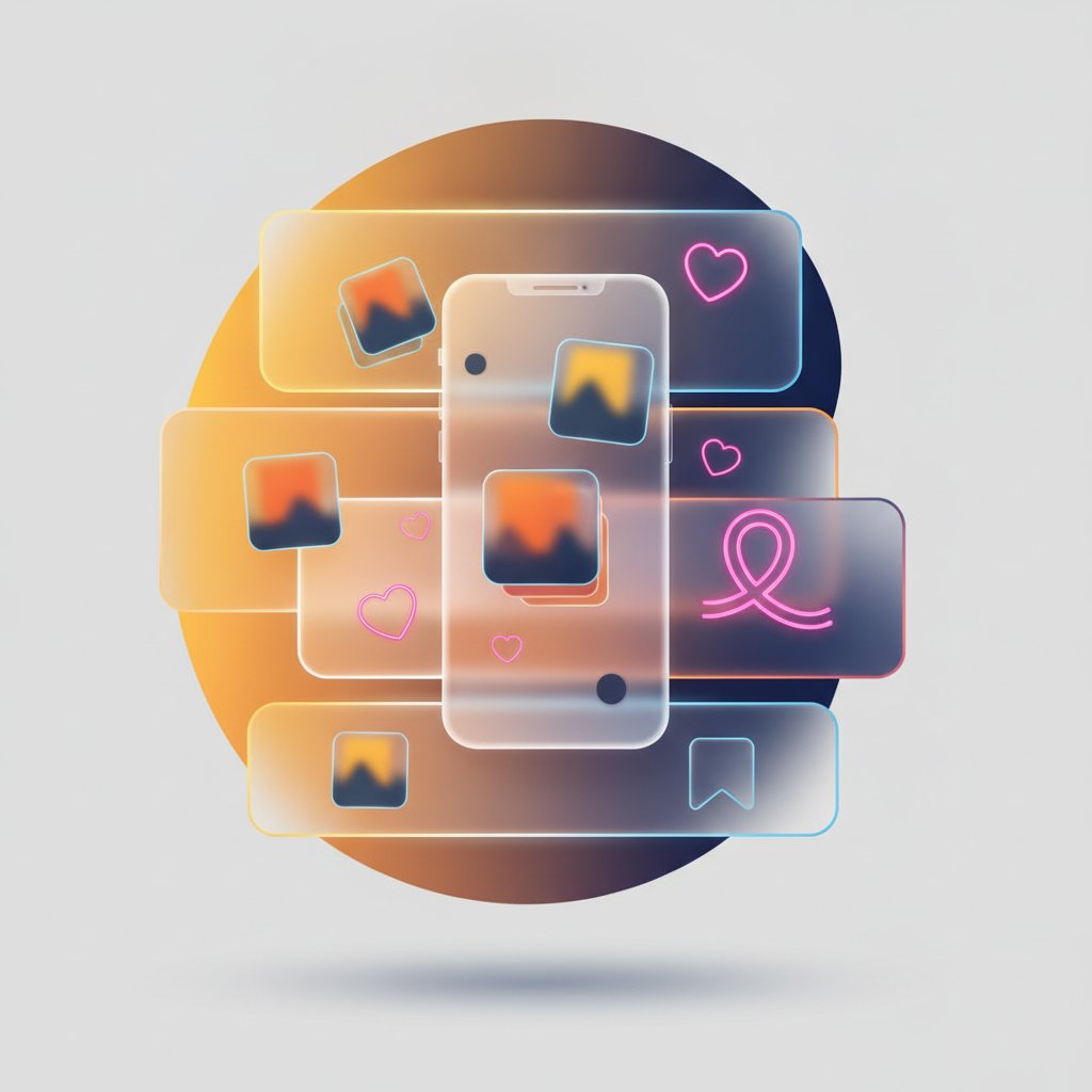 Instagram beslemesi mockup