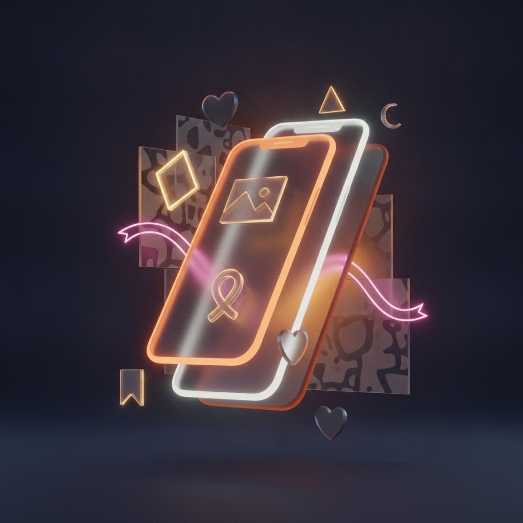 Instagram beslemesi mockup
