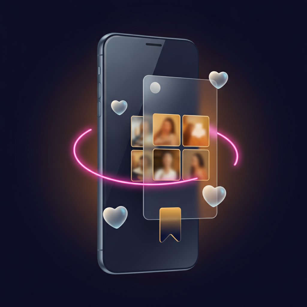 Instagram beslemesi mockup